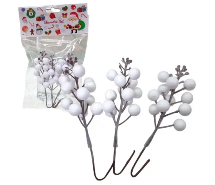 Decoratiune stamine pe sarma inzapezite