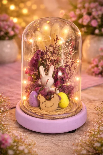 Decor de Paște-clopot de sticlă 2