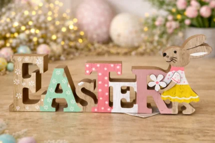 Decorațiune din lemn-Easter