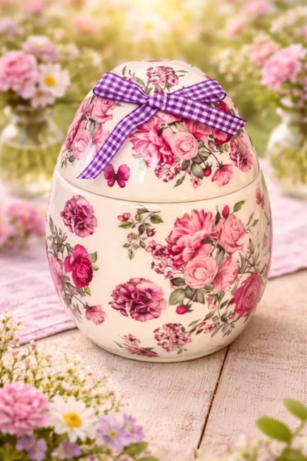 Cutie decorativă ouă
