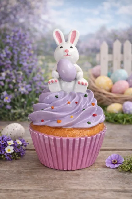 Iepuraș cupcakes-mov