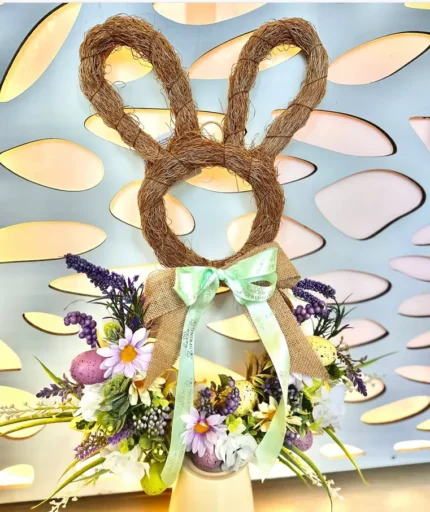 Aranjament pe ușă/ formă de iepuraș 2