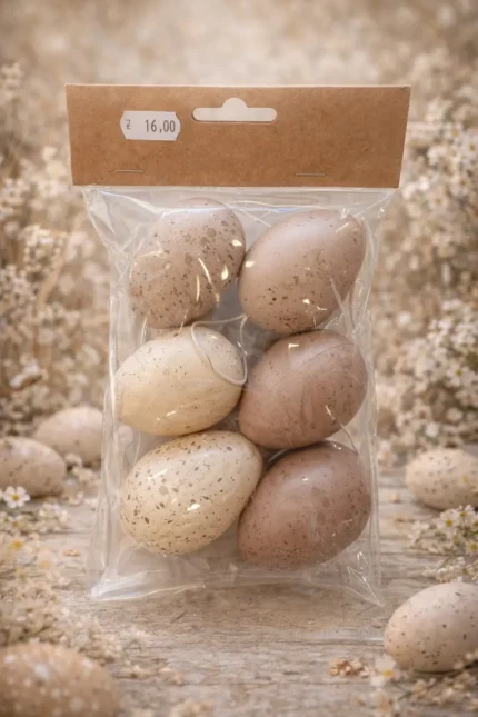 Ouă decorative-maro